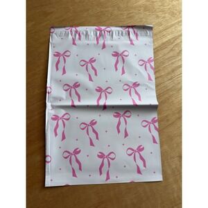 10x13 Pink Bow polyMailer NEW 25ct Shipping Packaging SuppliesCoquette bags